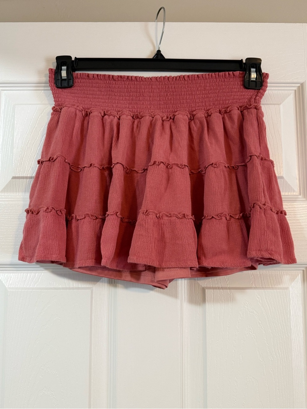 Pink Lily Pink Rayon Mini Skirt XL - Picture 2 of 3